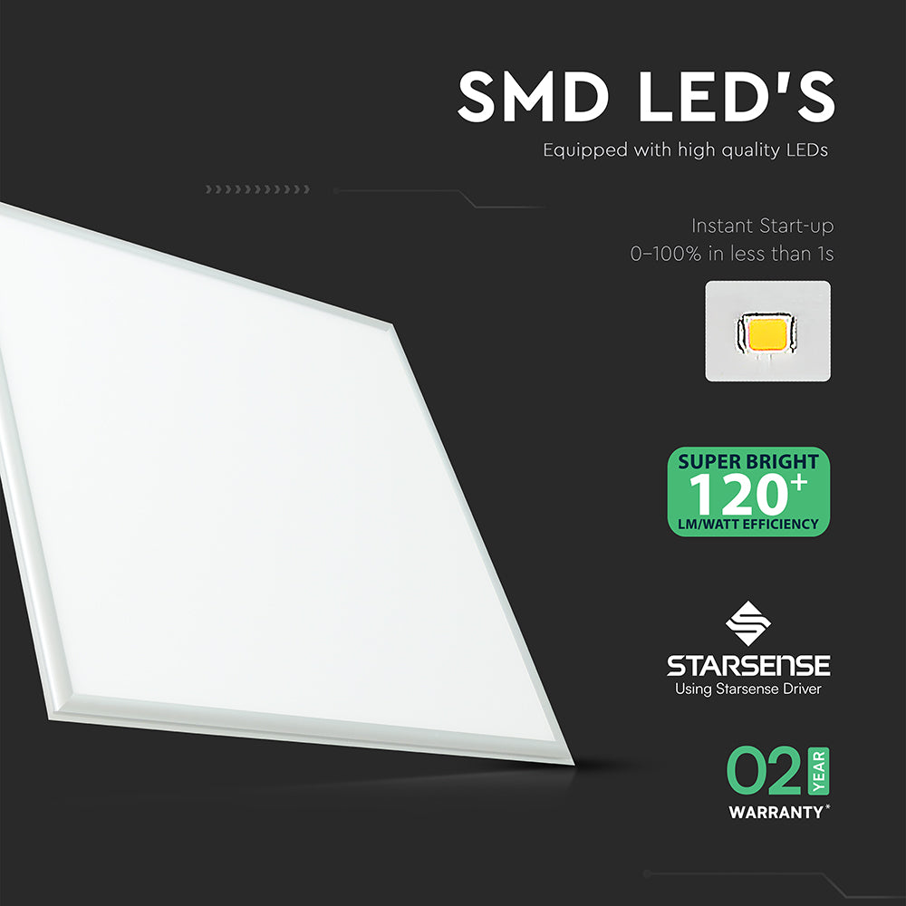 40W Panel LED 600x600mm / Zasilacz STARSENSE / Barwa:4000K / 2 Lat gwarancji / Skuteczność 120lm/W