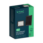 6W Solarny naświetlacz LED z czujnikiem zmierzchu ALTO / Panel z przewodem: 3m / Pilot / Barwa:3w1 / Obudowa: Czarna