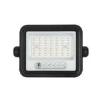 6W Solarny naświetlacz LED z czujnikiem zmierzchu ALTO / Panel z przewodem: 3m / Pilot / Barwa:3w1 / Obudowa: Czarna