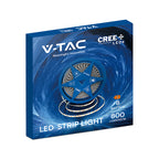 8W Taśma LED / Chip CREE / Barwa:6500K / IP20 / Zasilanie: 24V / Wzmocniony podkład PCB / Rolka:10m / 6 Lat gwarancji