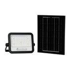 8W Solarny naświetlacz LED z czujnikiem zmierzchu ALTO / Panel z przewodem: 3m / Pilot / Barwa:3w1 / Obudowa: Czarna