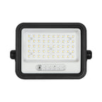 8W Solarny naświetlacz LED z czujnikiem zmierzchu ALTO / Panel z przewodem: 3m / Pilot / Barwa:3w1 / Obudowa: Czarna