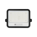 12W Solarny naświetlacz LED z czujnikiem zmierzchu ALTO / Panel z przewodem: 3m / Pilot / Barwa:3w1 / Obudowa: Czarna