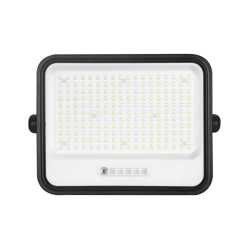 25W Solarny naświetlacz LED z czujnikiem zmierzchu ALTO / Panel z przewodem: 3m / Pilot / Barwa:3w1 / Obudowa: Czarna