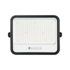 25W Solarny naświetlacz LED z czujnikiem zmierzchu ALTO / Panel z przewodem: 3m / Pilot / Barwa:3w1 / Obudowa: Czarna