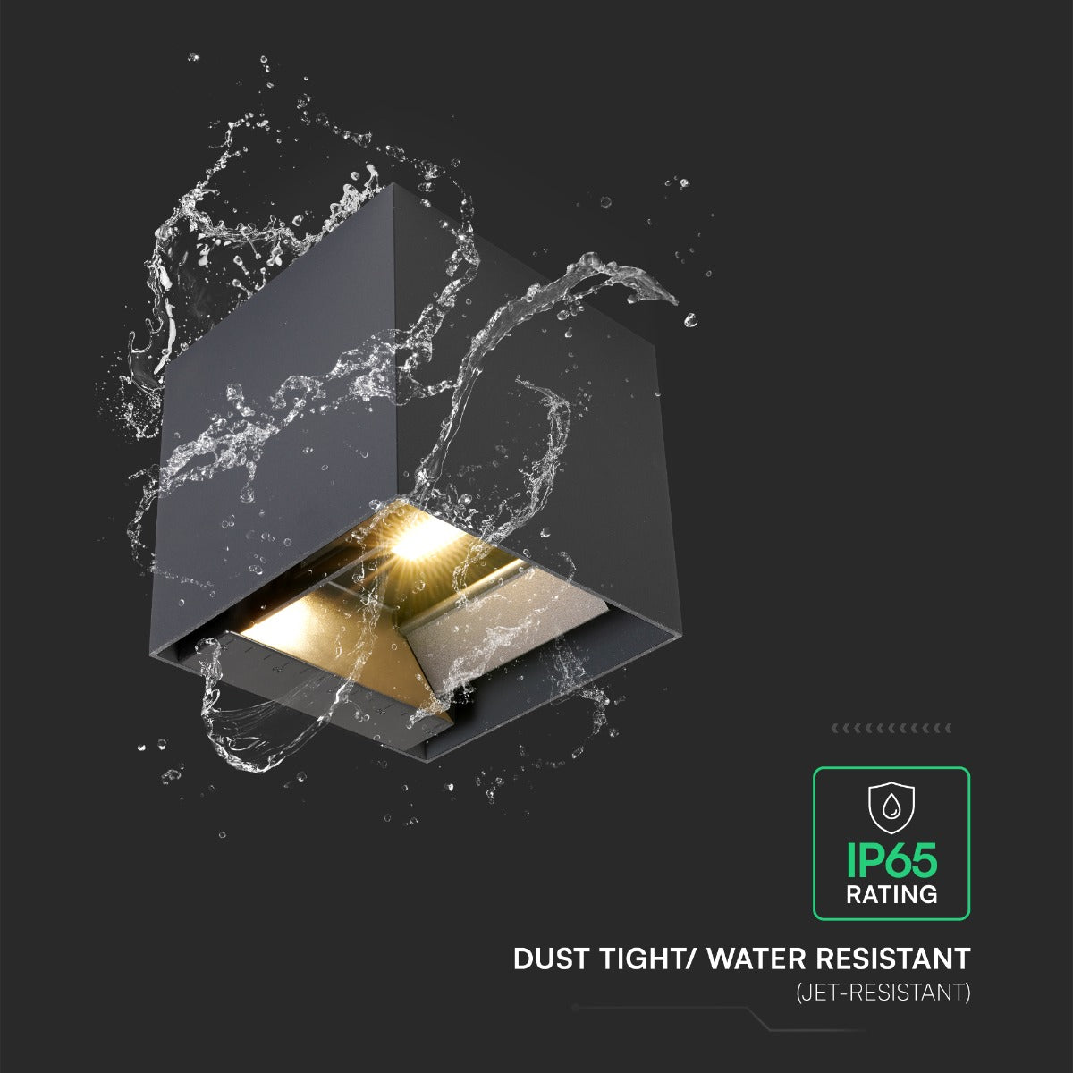 9W Solarna Lampa Ścienna z czujnikiem ruchu / Barwa: 3w1 / Obudowa: Szara / IP65
