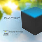 9W Solarna Lampa Ścienna z czujnikiem ruchu / Barwa: 3w1 / Obudowa: Szara / IP65