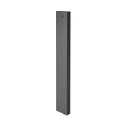 Słupek do ściennych kinkietów solarnych VT-409 / Wysokość: 80cm / Obudowa: Czarna