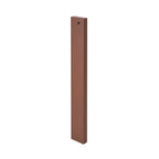 Słupek do ściennych kinkietów solarnych VT-409 / Wysokość: 80cm / Obudowa: Brązowy