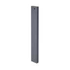 Słupek do ściennych kinkietów solarnych VT-409 / Wysokość: 80cm / Obudowa: Szary