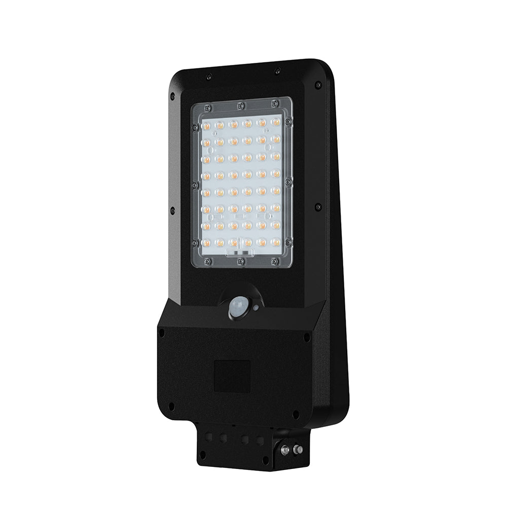 20W Lampa uliczna solarna z czujnikiem ruchu / Barwa:3w1 / Obudowa: Czarna