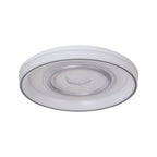 36W Dekoracyjna lampa sufitowa LED / Barwa: 3w1 / Sterowanie: Pilot / Obudowa: Biała / IP20