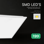 40W Panel LED BACKLIT 600x600mm / Barwa:4000K / 5 Lat gwarancji / Skuteczność 120lm/W