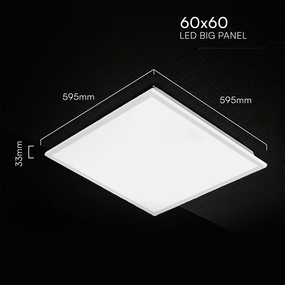 40W Panel LED BACKLIT 600x600mm / Barwa:6500K / 5 Lat gwarancji / Skuteczność 120lm/W