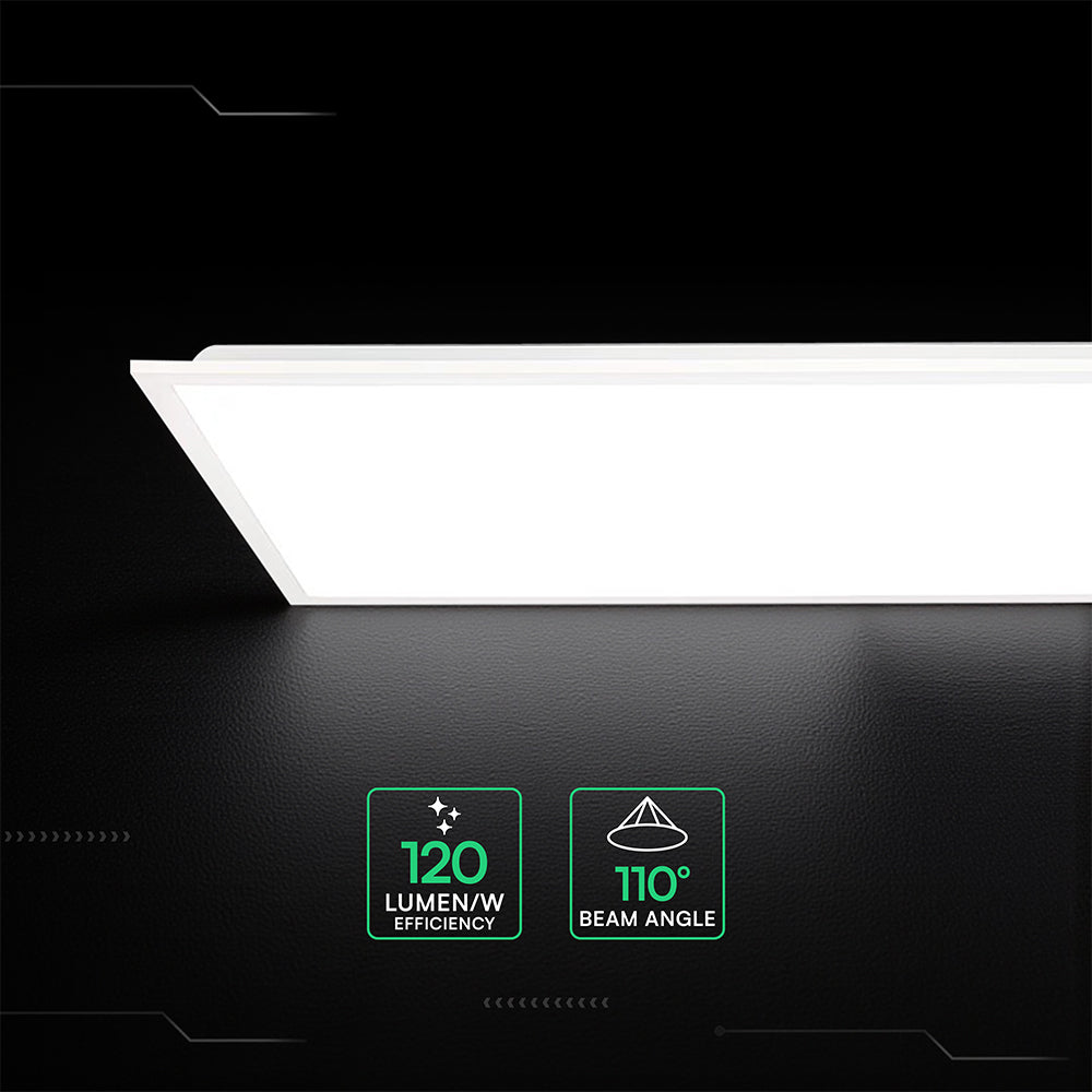 40W Panel LED BACKLIT 1200x300mm / Chip CREE / Zasilacz STARSENSE / Barwa:6500K / 6 Lat gwarancji / Skuteczność 120lm/W
