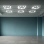 64W Panel LED Ramowy diament 600x600mm / Zasilacz LIFUD / FLICKER FREE / Barwa: 6500K / Opakowanie: 6szt.