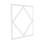 64W Panel LED Ramowy diament 600x600mm / Zasilacz LIFUD / FLICKER FREE / Barwa: 6500K + Niebieski / Opakowanie: 6szt.