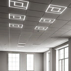 60W Panel LED Ramowy Kwadrat 600x600mm / Zasilacz LIFUD / FLICKER FREE / Barwa: 6500K / Opakowanie: 6szt.