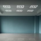 60W Panel LED Ramowy Kwadrat 600x600mm / Zasilacz LIFUD / FLICKER FREE / Barwa: 6500K / Opakowanie: 6szt.