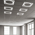 72W Panel LED Ramowy Ośmiokąt 600x600mm / Zasilacz 2xLIFUD / FLICKER FREE / Barwa: 6500K / Opakowanie: 6szt.