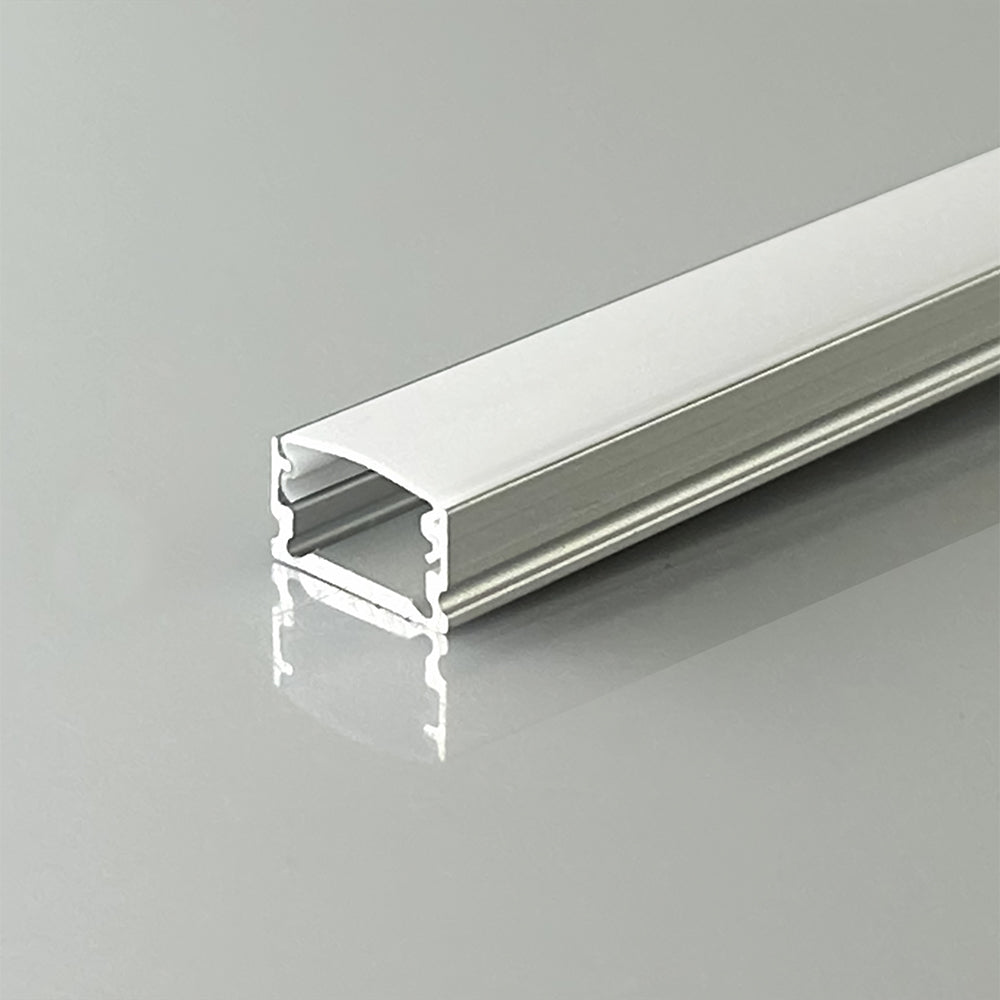 Profil Aluminiowy do paska LED na powierzchniowy / 2000x13.2x7mm / Kolor: Aluminium