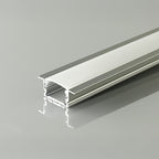 Profil Aluminiowy do paska LED na wpuszczany / 2000x13.2x7mm / Kolor: Aluminium