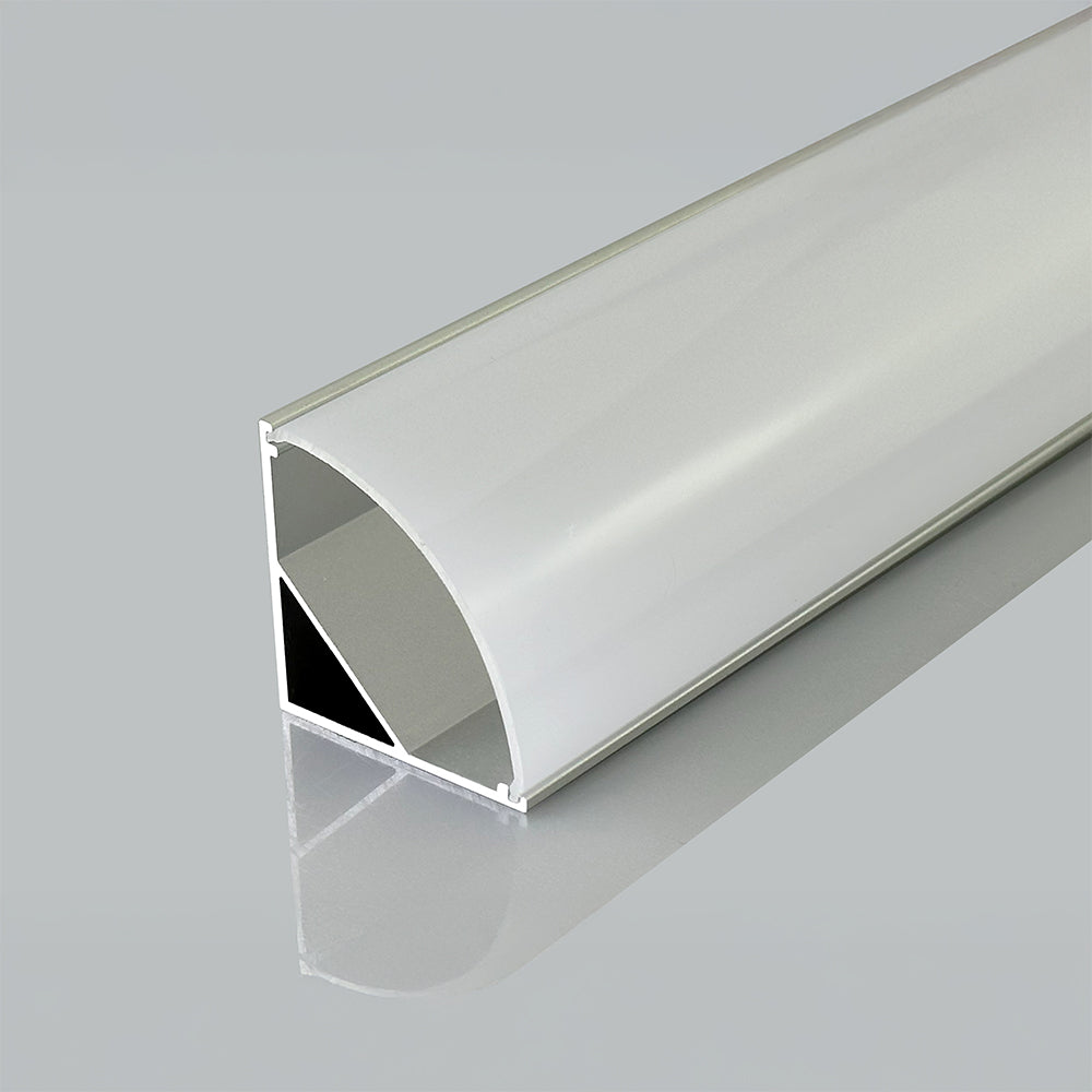 Profil Aluminiowy do paska LED na powierzchniowy narożny / 2000x30x30mm / Kolor: Aluminium