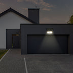 7W Naświetlacz LED solarny z czujnikiem ruchu / Barwa:3w1 / Obudowa: Czarna