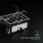 7W Naświetlacz LED solarny z czujnikiem ruchu / Barwa:3w1 / Obudowa: Czarna