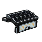 7W Naświetlacz LED solarny z czujnikiem ruchu / Barwa:3w1 / Obudowa: Czarna