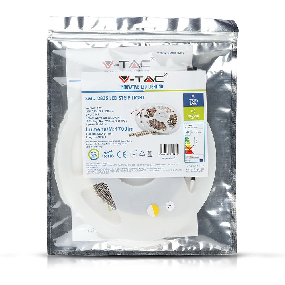 Taśma LED / Barwa:6000K / IP20 / Rolka:5m