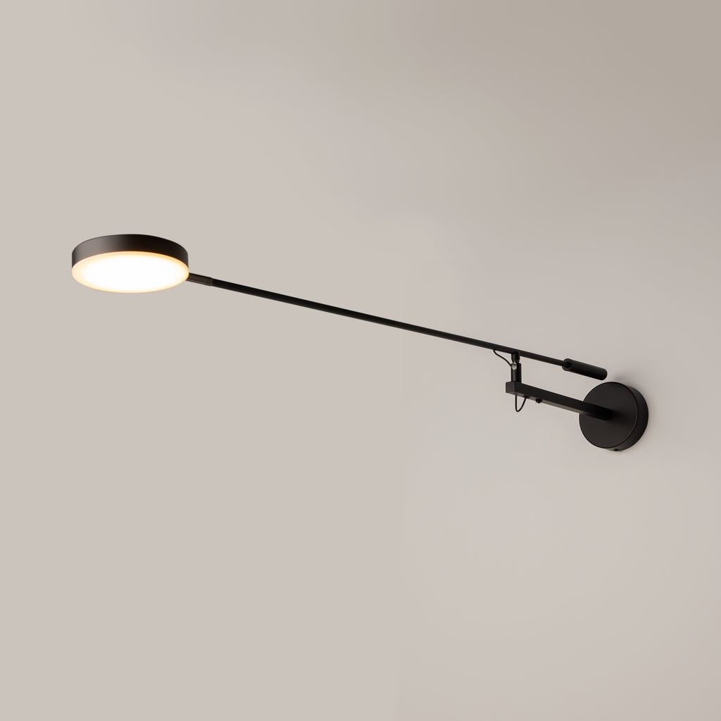 Maytoni Kinkiet Fad - Metal - Czarny MOD070WL-L6B3K