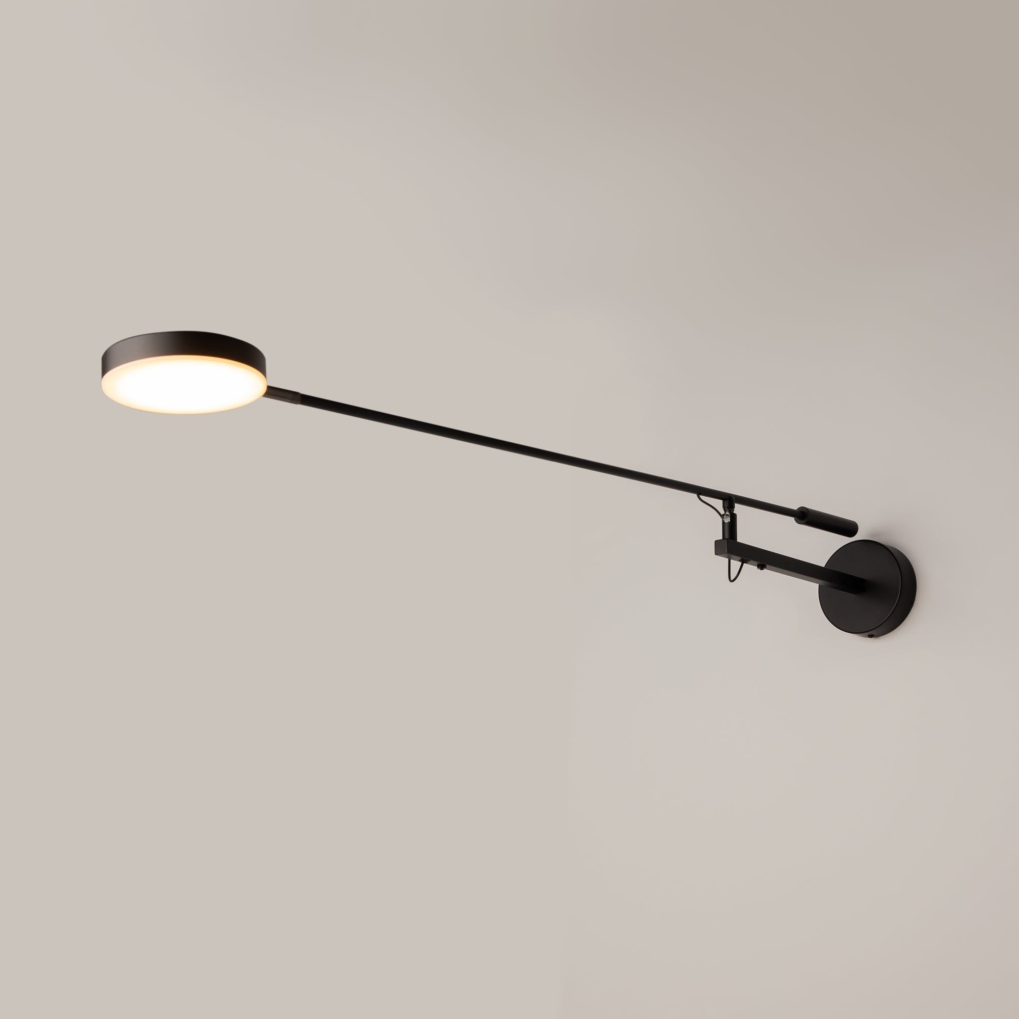 Maytoni Kinkiet Fad - Metal - Czarny MOD070WL-L6B3K
