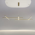 Maytoni Lampa wisząca Radiance - Aluminium - Złoty MOD278PL-L86G3K1