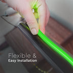 NEON FLEX / Barwa: Zielony / Zasilanie: 24V / Rolka:10m