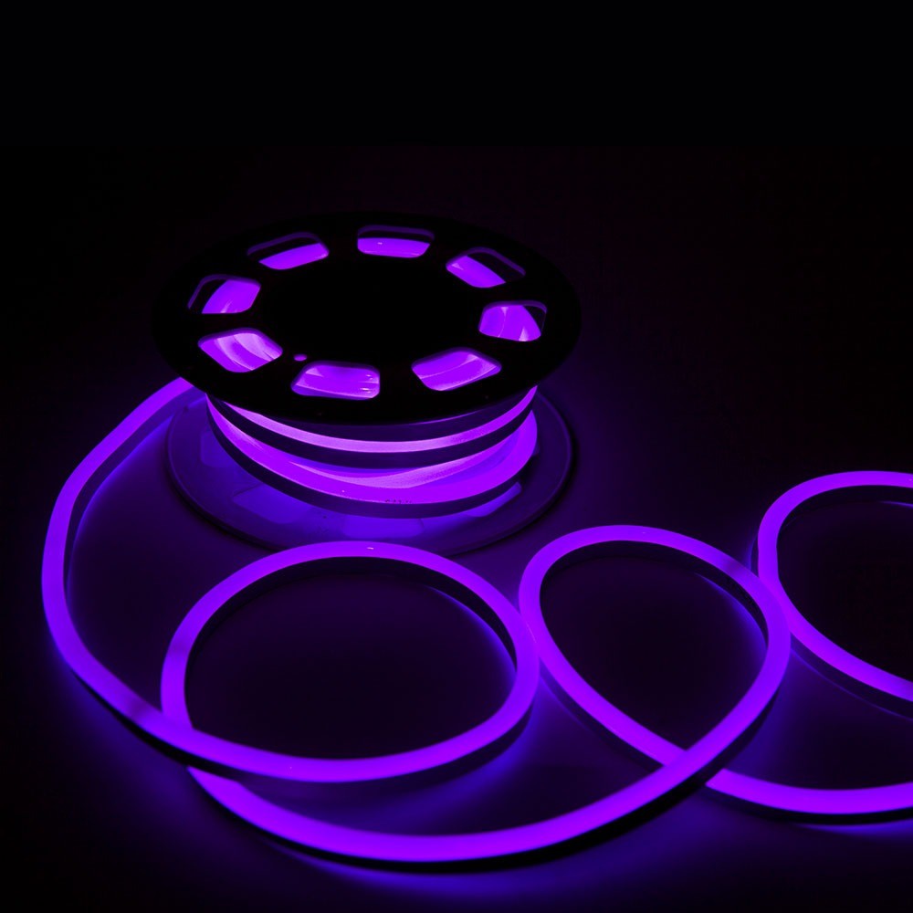 NEON FLEX / Barwa: Fioletowy / Zasilanie: 24V / Rolka:10m