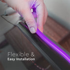 NEON FLEX / Barwa: Fioletowy / Zasilanie: 24V / Rolka:10m