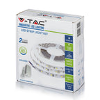 Zestaw Taśma LED z zasilaczem / Barwa:6000K / IP20 / Rolka:5m