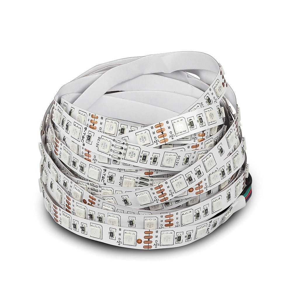 Zestaw Taśma LED z zasilaczem / Barwa:6000K / IP20 / Rolka:5m