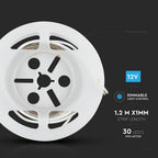 6W Zestaw Taśma LED z dwoma czujnikami ruchu / Barwa:4500K / Rolaka:1,5m