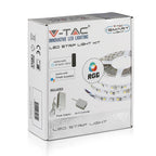 10W Zestaw Taśma LED z zasilaczem / Kompatybilny z Amazon Alexa i Google Home / Barwa: RGB / IP20