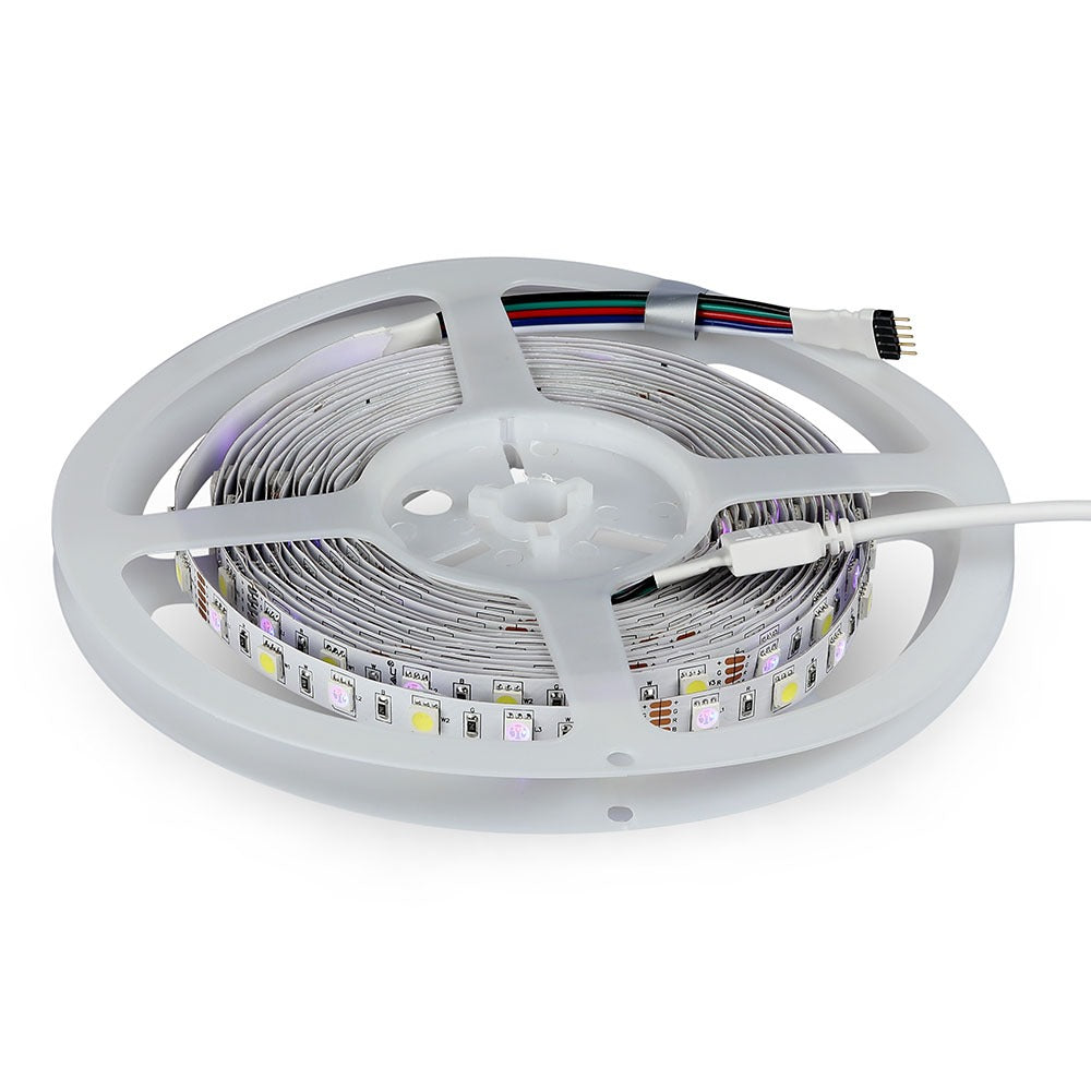 10W Zestaw Taśma LED z zasilaczem / Kompatybilny z Amazon Alexa i Google Home / Barwa: RGB+W / IP20