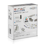 10W Zestaw Taśma LED z zasilaczem / Kompatybilny z Amazon Alexa i Google Home / Barwa: RGB / IP20 (BS Wtyczka)