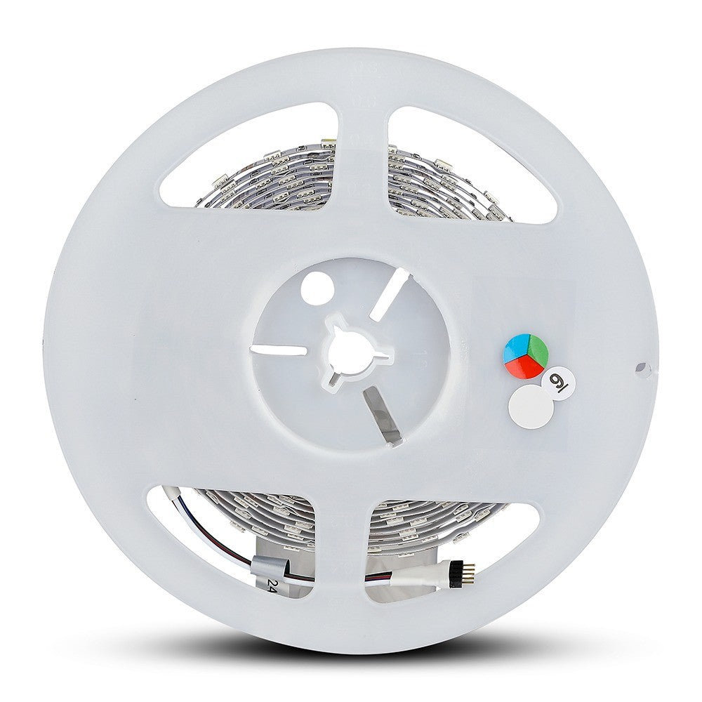 10W Zestaw Taśma LED z zasilaczem / Kompatybilny z Amazon Alexa i Google Home / Barwa: RGB+W / IP20 (BS Wtyczka)