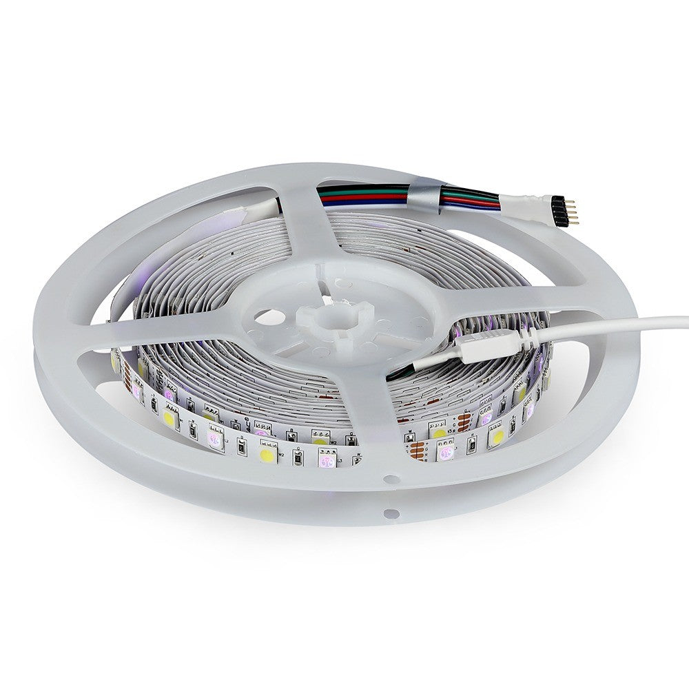 10W Zestaw Taśma LED z zasilaczem / Kompatybilny z Amazon Alexa i Google Home / Barwa: RGB+W / IP20 (BS Wtyczka)