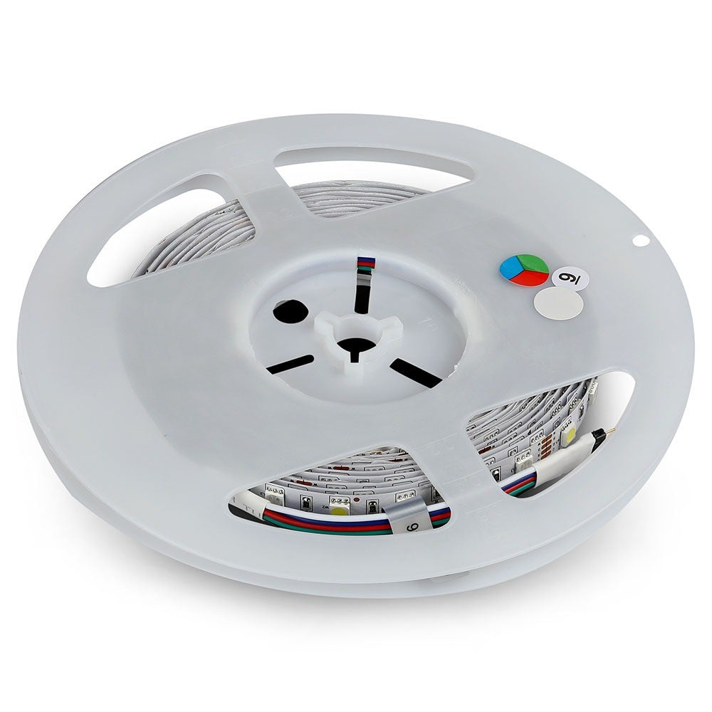 10W Zestaw Taśma LED z zasilaczem / Kompatybilny z Amazon Alexa i Google Home / Barwa: RGB+W / IP20 (BS Wtyczka)