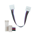 Złącze elastyczne do Paska LED 550 RGB+W / Czarne