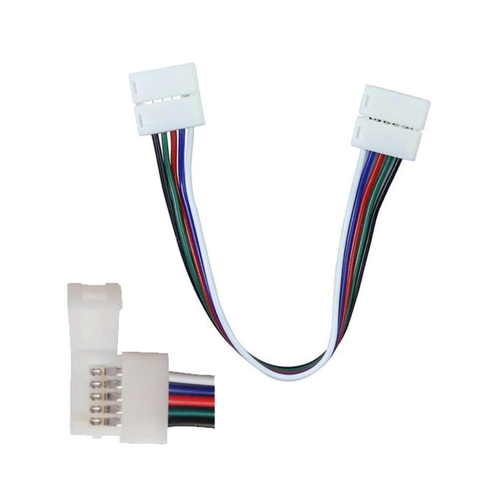 Złącze elastyczne do Paska LED 550 RGB+W / Czarne