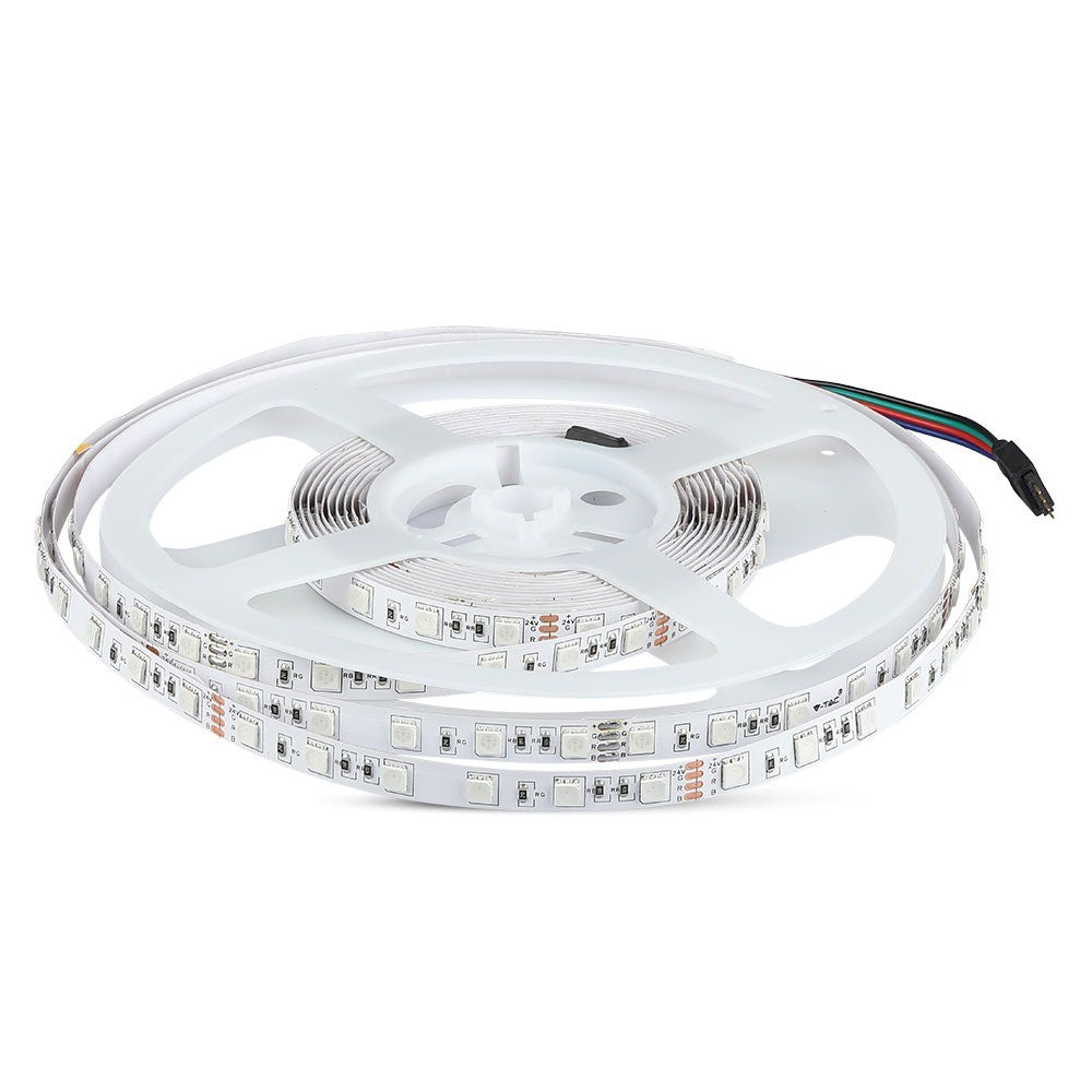 Taśma LED / Barwa: RGB / IP20 / Zasilanie:24V / Rolka:10m