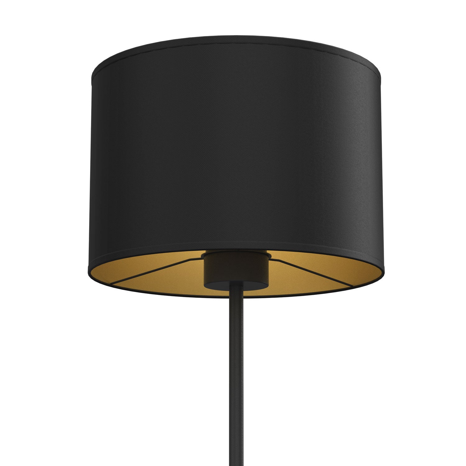 lampka gab. Arden H 58 black, cylinder shade dia 250, h 170 black/gold 1xE27